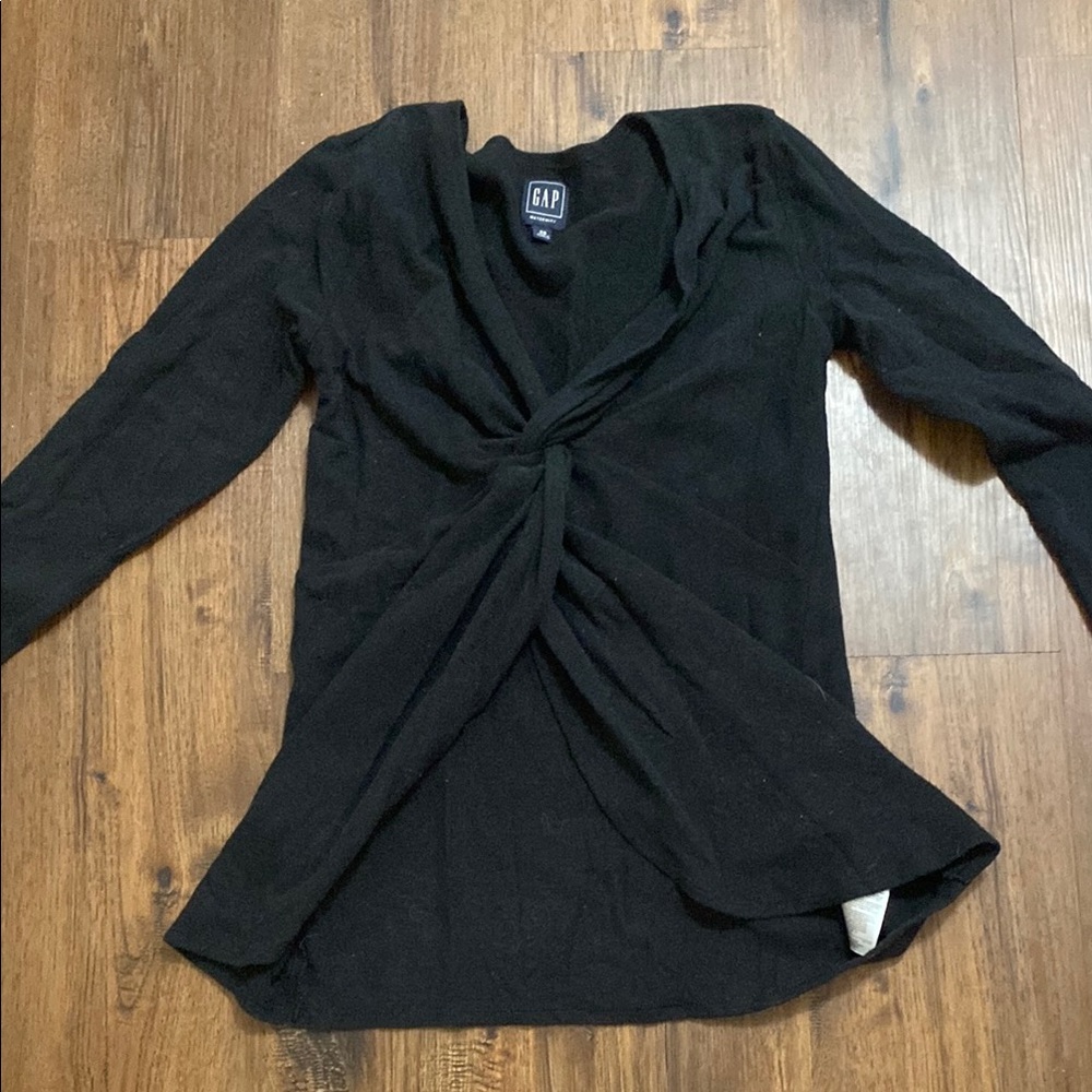 GAP Black Long Sleeve Top